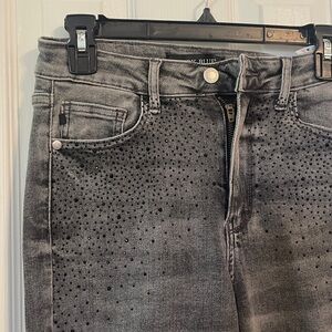 Judy Blue Black/Gray studded Jeans